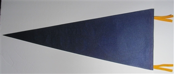 1950-60's Chicago Cubs Wrigley Field Pennant 30 Inches