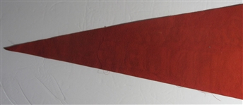 1950's Cincinnati Redlegs Pennant 30 Inches