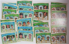 Lot of 1342 1972 Topps Baseball Cards including hi numbers