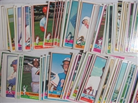 Lot of 1685 1976 Topps Baseball Cards 