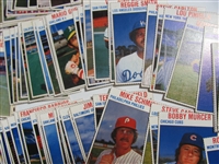 1979 Hostess Complete Set of 150 hand cut baseball cards with #102 Ozzie Smith Rookie PSA 6 (EX-MT)