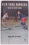 New York Rangers 1965-66 Blue Book Official Guide and Records
