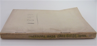 1898 Spalding's Official Baseball Guide