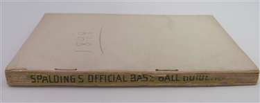1899 Spalding's Official Baseball Guide