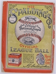 1922 Spalding's Official Baseball Guide