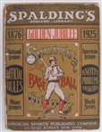 1925 Spalding's Official Baseball Guide