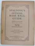1929 Spalding's Official Baseball Guide