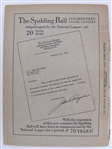 1929 Spalding's Official Baseball Guide