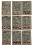 Lot of 127 1951 Bowman Baseball Cards #19-251