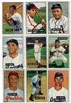 Lot of 127 1951 Bowman Baseball Cards #19-251