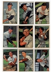Lot of 45 1952 Bowman Baseball Cards #2-216