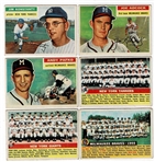 Lot of 175 1956 Topps Baseball Cards #2-340