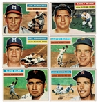 Lot of 175 1956 Topps Baseball Cards #2-340