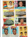 Lot of 480 1960 Topps Baseball Cards #3-493