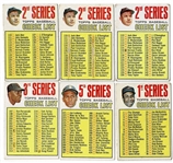 Lot of 335 1967 Topps Baseball Cards #1-606