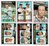 Lot of 335 1967 Topps Baseball Cards #1-606