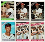 Lot of 650 1966 Topps Baseball Cards #1-596