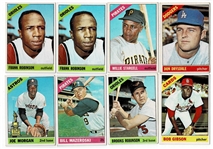 Lot of 650 1966 Topps Baseball Cards #1-596