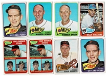 Lot of 605 1965 Topps Baseball Cards #1-596