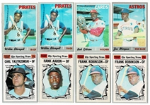 Lot of 500 1970 Topps Baseball Cards #1-339