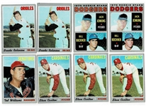 Lot of 500 1970 Topps Baseball Cards #1-339