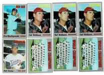 Lot of 500 1970 Topps Baseball Cards #1-339
