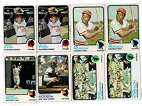 Lot of 4400 1973 Topps Baseball Cards #2-660