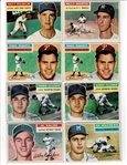 Lot of 175 1956 Topps Baseball Cards #2-340