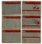 Lot of 118 1957 Topps Baseball Cards #11-405