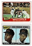 Lot of 605 1965 Topps Baseball Cards #1-596