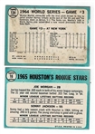 Lot of 605 1965 Topps Baseball Cards #1-596