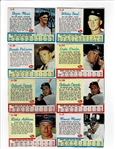 Lot of 20 1962 Post Cereal Baseball Cards