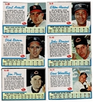 Lot of 20 1962 Post Cereal Baseball Cards