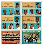 Lot of 877 1961 Topps Baseball Cards #1-524