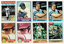 Lot of 1685 1976 Topps Baseball Cards 