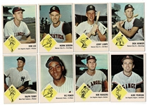 Lot of 42 Different 1963 Fleer Baseball Cards