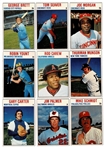 1979 Hostess Complete Set of 150 hand cut baseball cards with #102 Ozzie Smith Rookie PSA 6 (EX-MT)