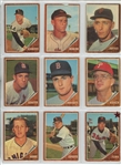 Topps Warren Spahn Lot of Baseball Cards 1958, 1959 &1960 LOW GRADE