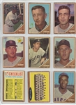 1962 Topps Baseball Starter Set 304 Cards incl Sandy Koufax, Hank Aaron and Roberto Clemente