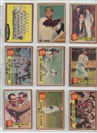 1962 Topps Baseball Starter Set 304 Cards incl Sandy Koufax, Hank Aaron and Roberto Clemente
