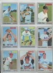 Starter Set of 1970 Topps Baseball 531 Cards w/ HOF  & High Numbers incl. Reggie Jackson, Al Kaline,  Gaylord Perry, Orlando Cepeda, Rollie Fingers