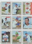 Starter Set of 1970 Topps Baseball 531 Cards w/ HOF  & High Numbers incl. Reggie Jackson, Al Kaline,  Gaylord Perry, Orlando Cepeda, Rollie Fingers