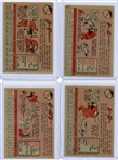 1958 Topps Baseball Card Lot Bill Mazeroski, Whitey Ford and 2 Stan Musial  F to VG-EX