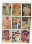 Lot of 91 1957 Topps Baseball Cards w/ HOF