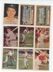 Lot of 91 1957 Topps Baseball Cards w/ HOF
