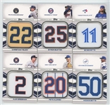 Lot of 14 2022 Topps Player Jersey Medallion Cards