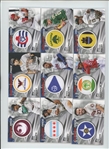 Lot of 15 2022 Topps City Flag Patch Cards