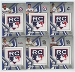 Lot of 11 2021 Topps Rookie Card Logo Patch Cards