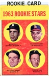 1963 Topps Gaylord Perry Rookie Stars #169 FAIR