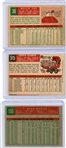 1959 Topps 3 Card Lot - Harmon Killebrew, Nellie Fox Stan Musial 